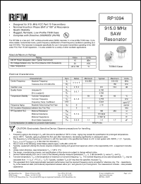 Click here to download RP1094 Datasheet