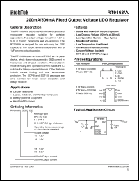 Click here to download RT9168/A-33CS Datasheet