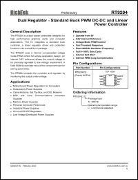 Click here to download RT9204CS Datasheet