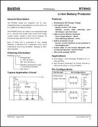 Click here to download RT9543QCER Datasheet