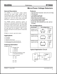 Click here to download RT9808-23CB Datasheet