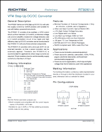 Click here to download RT9261-16PB Datasheet