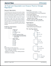 Click here to download RT9164A-18GM Datasheet