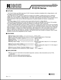 Click here to download R1221N27XA-TR Datasheet