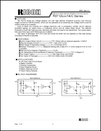 Click here to download R3112N38C-TR Datasheet