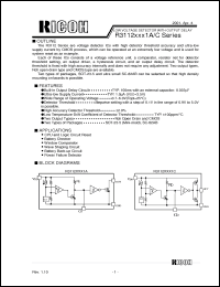 Click here to download R3112N271A-TR Datasheet