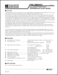 Click here to download R5422N112C-TR Datasheet