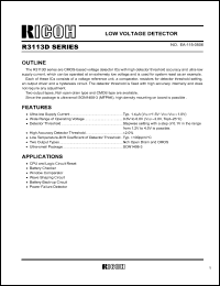 Click here to download R3113D301X Datasheet