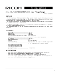 Click here to download R1515S117B Datasheet