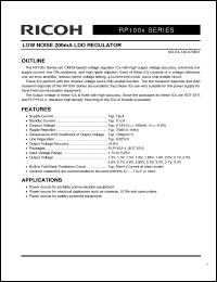 Click here to download RP100N131B Datasheet