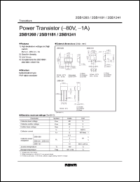 Click here to download 2SB1241 Datasheet