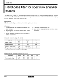 Click here to download BA3826S Datasheet