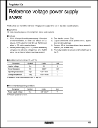 Click here to download BA3932 Datasheet