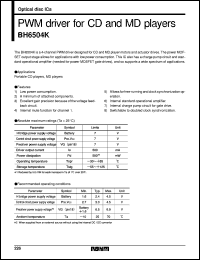 Click here to download BH6504K Datasheet