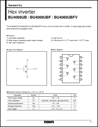 Click here to download BU4069UB Datasheet