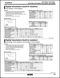 Click here to download DTC144GKA Datasheet