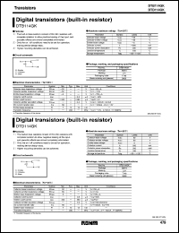 Click here to download DTD114GK Datasheet