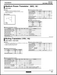 Click here to download 2SD1834 Datasheet