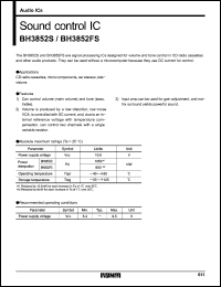 Click here to download BH3852 Datasheet