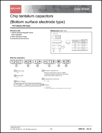 Click here to download TCTAS0E475M8R Datasheet