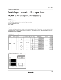 Click here to download MCH554FN107MP Datasheet
