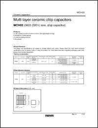 Click here to download MCH032A270JK Datasheet