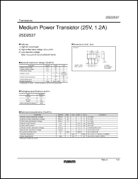 Click here to download 2SD2537_1 Datasheet