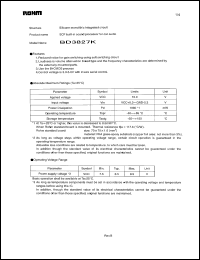 Click here to download BD3827K Datasheet