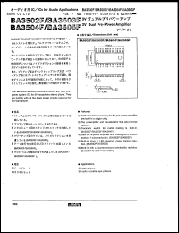 Click here to download BA3503F Datasheet