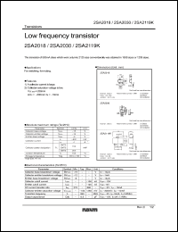 Click here to download 2SA2018_1 Datasheet