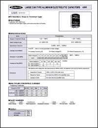 Click here to download 350USR220M22X40 Datasheet