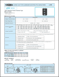 Click here to download 25LSW39000M36X98 Datasheet