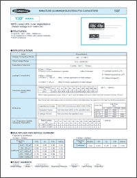 Click here to download 63YXF10000M16X315 Datasheet