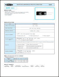Click here to download 200KXW180M12.5X35 Datasheet