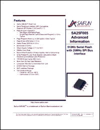 Click here to download SA25F005EMLFFX Datasheet