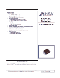 Click here to download SA24C512LZMFX Datasheet