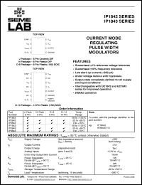 Click here to download IP2842D-14 Datasheet