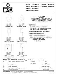 Click here to download IP137HVK-883B Datasheet