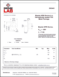 Click here to download SF_2N3445 Datasheet