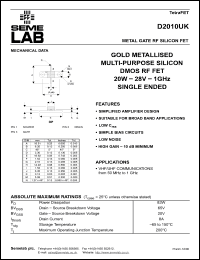 Click here to download D2010 Datasheet