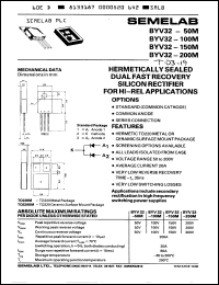 Click here to download BYV32-100SM Datasheet