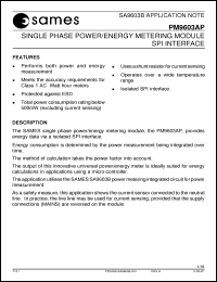 Click here to download PM9603APA Datasheet