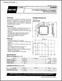 Click here to download LA4590W Datasheet