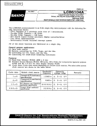 Click here to download LC86104A Datasheet