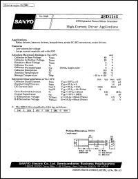 Click here to download 2SD1145 Datasheet