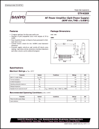 Click here to download STK4038X Datasheet