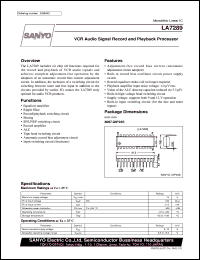 Click here to download LA7289 Datasheet