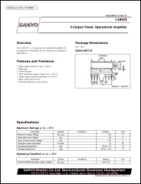 Click here to download LA6523 Datasheet