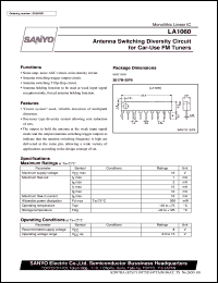 Click here to download LA1060 Datasheet