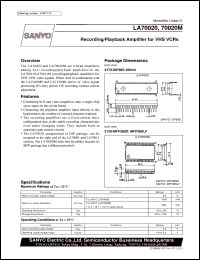 Click here to download LA70020M Datasheet